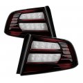Smoke Red Lens New Oe-style Tail Light Lamp Assembly For 2004-2008 Acura Tl Driver Passenger Side 