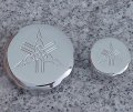 I5 Chrome Fluid Caps For Yamaha Yzf600 Yzf600r Yzf 600 600r R6 R6s R1 