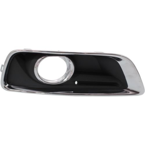 Repc108607 Malibu Fog Lamp Molding Bezel Chrome Black With Hole Right Hand Side Waterproof For Car