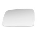 Factory Style Flat Side View Mirror Glass Lens Compatible With Ford Crown Victoria Grand Marquis 1997 Driver Left Silver