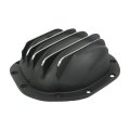 Black Rear Aluminum Differential Cover 44 10 Bolt Replacement For Ford Chevrolet Gmc 1972-1977 