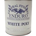 General Finishes Water Based White Poly Semi Gloss Gallon 