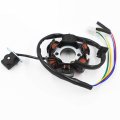 Trkimal Ignition Stator Magneto 5 Wire Ac 6 Pole Coil For Gy6 49cc 180cc Engine Scooter Moped Atv Dune Buggy Go Kart