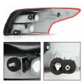 G-plus Rear Tail Light Lamp W O Bulbs Left Driver Side Compatible With 2012 2013 2014 Ford Focus 4-door Dm5z13405e Compatible