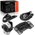 A-premium 4pcs Engine Motor Mount Transmission Torque Strut Set Compatible With Mazda 3 Sport 2010 2011 2012 2013 2 5l