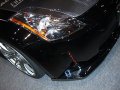 Cuztom Tuning Jdm Black Carbon Fiber Left Right Headlight Eyelids Cover Compatible For With Nissan 350z