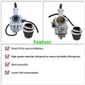 Carburetor With Air Filter Replacement For Honda Cb125 Crf100f Xl100 Xl100s Xr100 Xr100r Carb