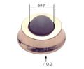 Crl Low Profile Wall Mounted Bumper 