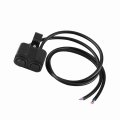 Cnc Aluminum Alloy Motorcycle Handlebar Switch Durable Dual Button Headlight Control For 1inch 25mm Handlebars