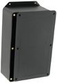 Cu-3286-mb Plastic Style A Utility Box 10 15 In L X 6 W 3 12 H Black Textured Finish With Interlocking Lid And Mounting Bracket 