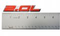 Erpart 2 0l Liter Embossed Red On Highly Polished Silver Real Aluminum Auto Emblem Badge Nameplate