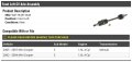 Front Left Driver Side Cv Axle Assembly Compatible With 2002-2007 Mini Cooper S 1 6l 4-cylinder