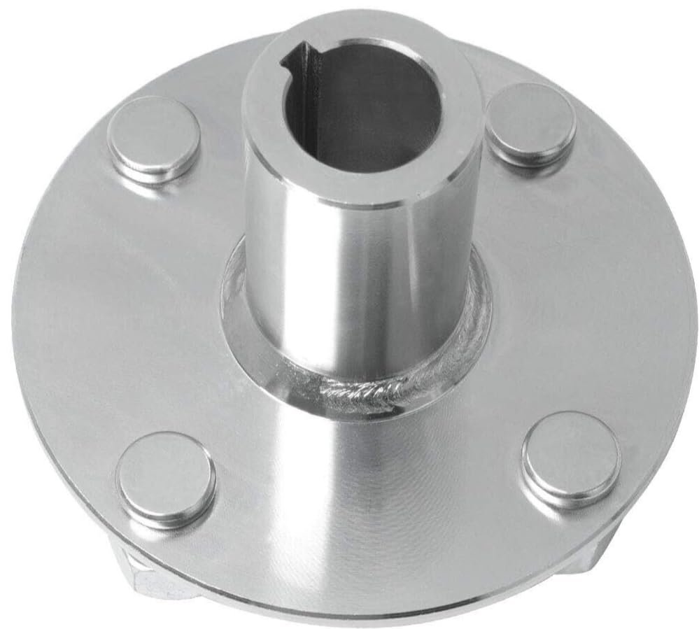 4 In X Lug Axle Hub 1 To 3 Step Down For American Sportsworks 3170 Hornet Silver Bhg-056 Z10