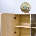 Uxcell Thin Magnetic Cabinet Door Catch Metal Magnet Latches 41 5 X 16 3mm 2pcs