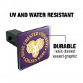 West Chester University Primary Logo Tow Trailer Hitch Cover Plug Insert 1 4 Inch 25