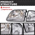 G-plus Headlights Compatible With 1997-2003 Ford F150 1997-2002 Expedition Not 1997 Production Dates Between 06 01 1996 To 07