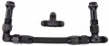 Jegs Dual Feed Fuel Line Fits Holley 4150 Series Carburetors -8 An Inlet Includes 7 8 -20 O-ring Extension Fittings Black 
