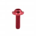 Uxcell 30pcs Universal Red M6 X 20mm Motorcycle Metal Fairing Hexagon Bolts Screws