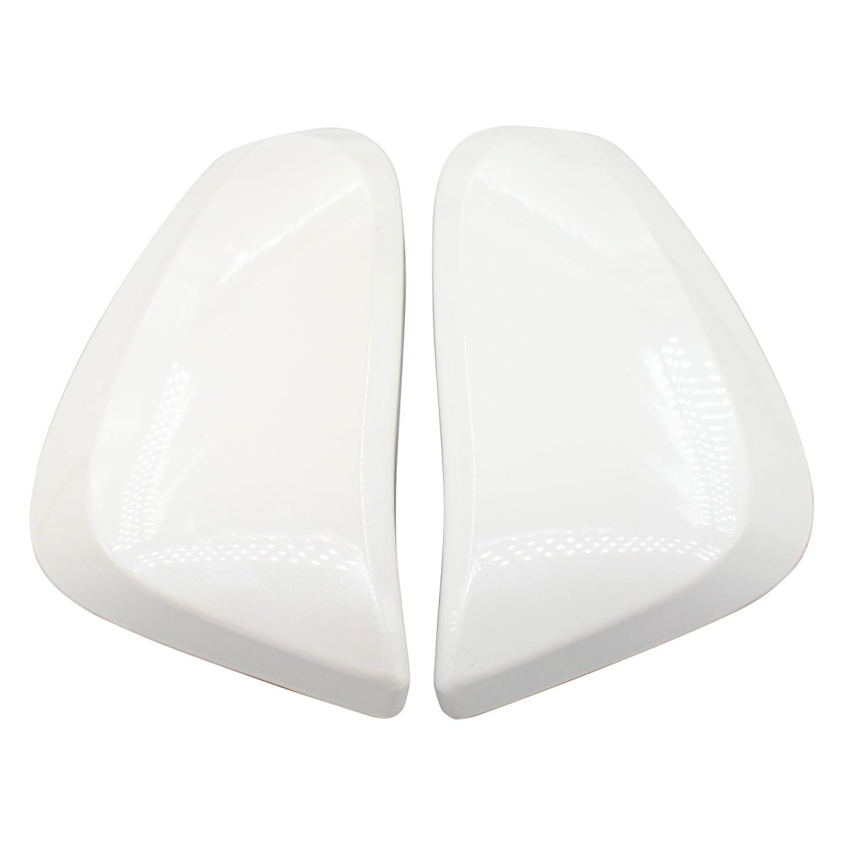 2pcs White Driver And Passenger Side Rearview Mirror Cover For Rav4 2013-2015 4runner 2014-2023
