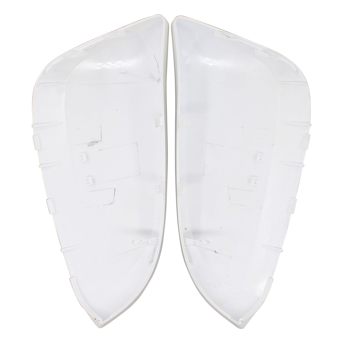 2pcs White Driver And Passenger Side Rearview Mirror Cover For Rav4 2013-2015 4runner 2014-2023