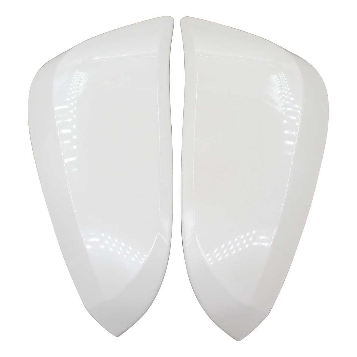 2pcs White Driver And Passenger Side Rearview Mirror Cover For Rav4 2013-2015 4runner 2014-2023