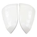 2pcs White Driver And Passenger Side Rearview Mirror Cover For Rav4 2013-2015 4runner 2014-2023 