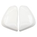 2pcs White Driver And Passenger Side Rearview Mirror Cover For Rav4 2013-2015 4runner 2014-2023