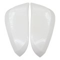 2pcs White Driver And Passenger Side Rearview Mirror Cover For Rav4 2013-2015 4runner 2014-2023