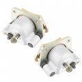 Caltric Rear Left And Right Brake Calipers With Pads Compatible Polaris Sportsman Ace 325 2015-2016
