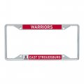 East Stroudsburg University Of Pennsylvania Warriors License Plate Frame Officially Licensed Metal Car Tag Holder 6 25 X 12 In 