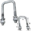 Sq U-bolt 7 16x1-9x3-9 Threadd Count-14 Aa Insidespan 1-9 16 3 97cm Ba Insidebolt Height 3-9 16 9 05cm A Ca Threadlength 1-3 4 