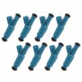 Aintier 0280155715 Engine Fuel Injectors Set Compatible With For Chevy For Dodged For Jeep Lotus Pontiac Porsche 8pcs 4 Holes