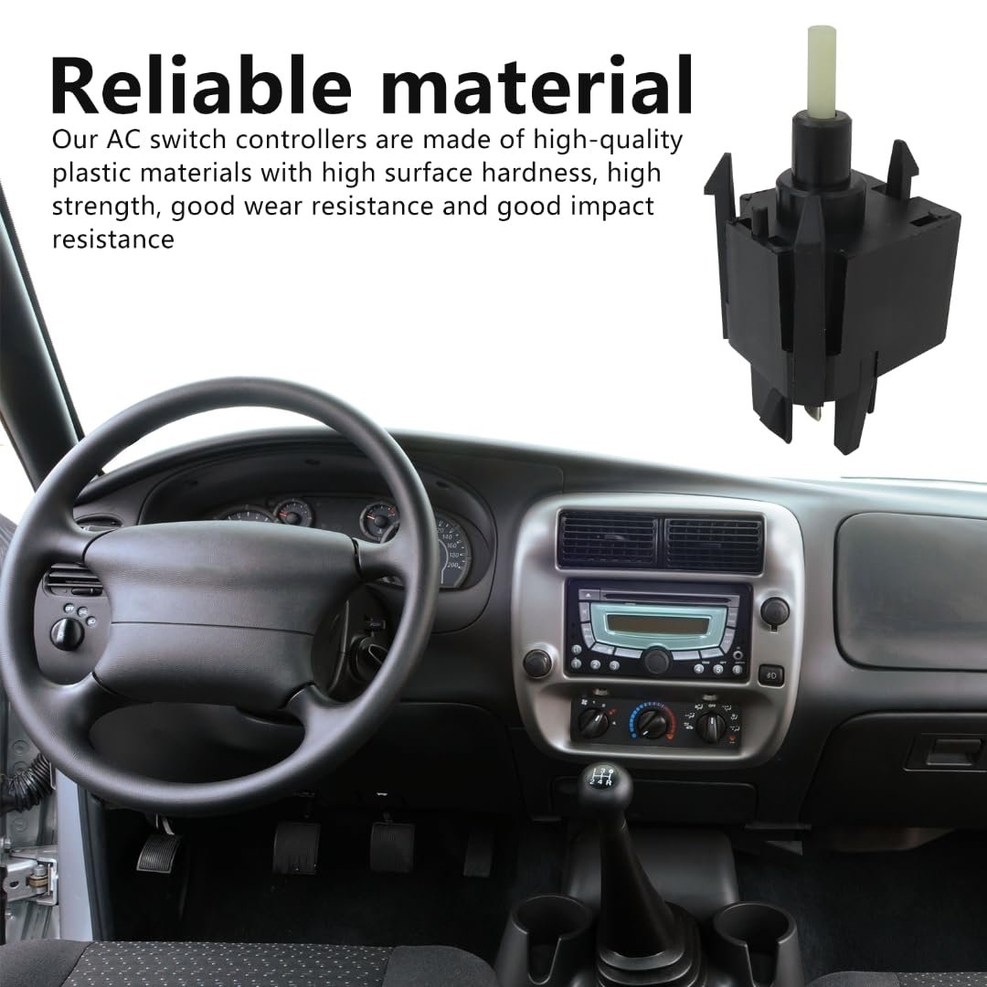 1l2z18578aa 1l2z19986aa F65z19986aa F65z19986ab Blower Control Switch Front For 99-2004 Ford E-350 Super Duty Base With Dealer