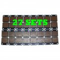 27 Sets Suzuki Ltz 400 Quadsport Front And Rear Brake Pads