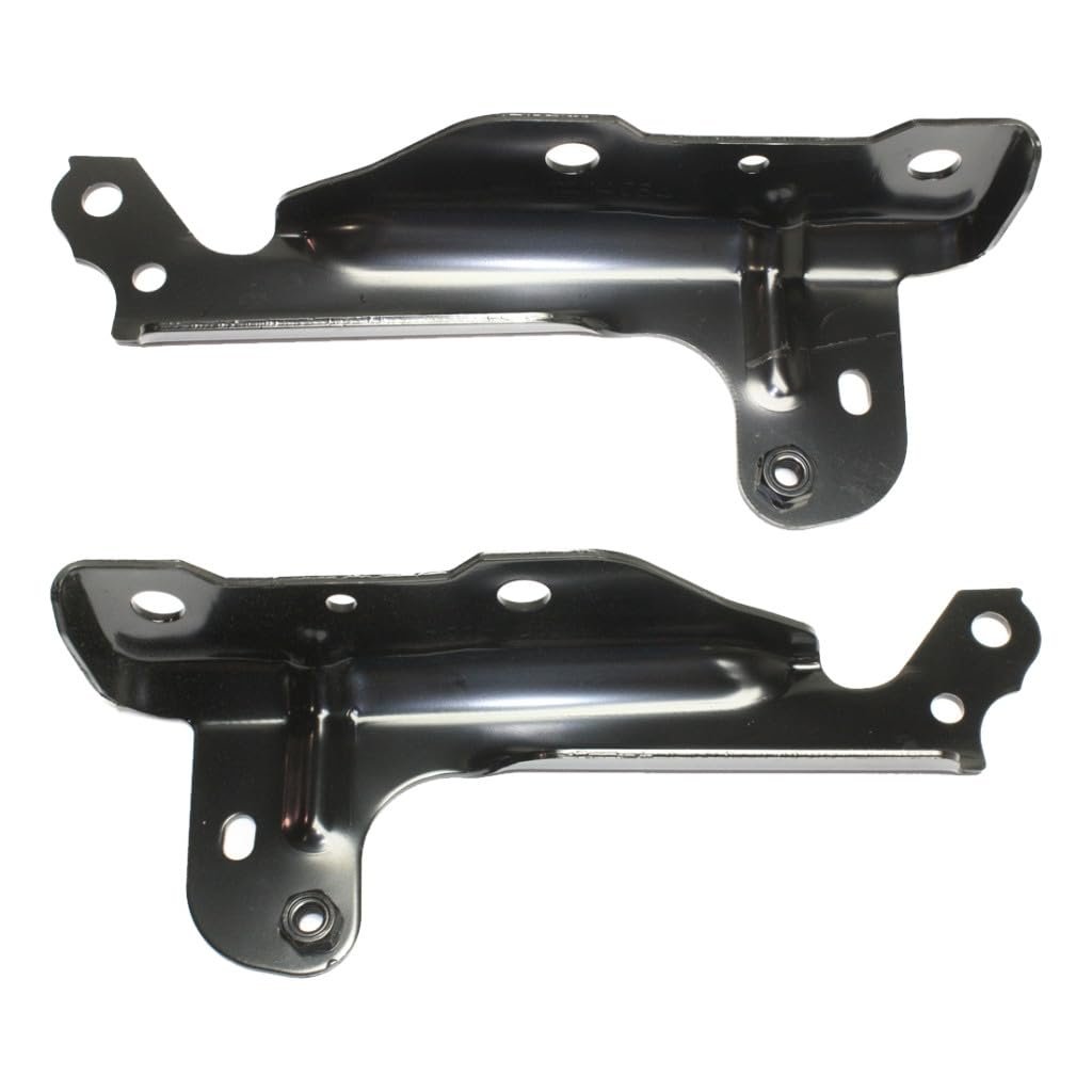 Chevy Silverado 1500 2014 15 16 17 2018 Hood Hinge Driver And Passenger Side Pair Steel Replacement For Gm1236146 Gm1236147