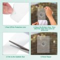 Uxcell Window Screen Repair Tape 3 94in X 6 56ft 79in White Kit Fiberglass Mesh Adhesive Patch For Or Doors