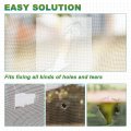 Uxcell Window Screen Repair Tape 3 94in X 6 56ft 79in White Kit Fiberglass Mesh Adhesive Patch For Or Doors