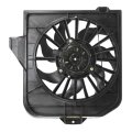 Condenser Cooling Fan Assembly Front For Chrysler Town And Country 2001 2002 2003 2004 2005 Replaces Ch3113102 4809170af 
