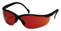 Pyramex Venture Ii Safety Eyewear Sun Block Bronze Lens With Black Frame 