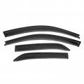 Window Visor For 2002-2007 Mitsubishi Lancer Evo Factory Style Acrylic Smoke Tinted Sun Rain Shade Guard Wind Vent Air 