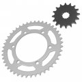 Caltric Front And Rear Sprockets Kit Compatible With Suzuki Gsx-r750 X 1998 1999