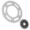 Caltric Front And Rear Sprockets Kit Compatible With Suzuki Gsx-r750 X 1998 1999
