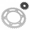 Caltric Front And Rear Sprockets Kit Compatible With Suzuki Gsx-r750 X 1998 1999