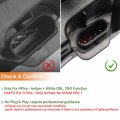 Smoked Lens Led Sequential Switchback Side Mirror Turn Signal Lights For 2017-2021 Ford F150 F250 F350 F450 Super Duty Towing