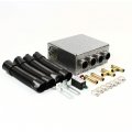 Bjtdllx Under Dash Heater 12v 4 Ports Universal Underdash Heat W Speed Switch Car Windscreen Defroster Demister Air Diesel For 