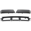 Front Bumper Lower Center Cover And Guards Caps For Ford F150 2018 2019 2020 Abs Material Jl3z17b968bb 3 Piece Set 