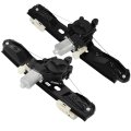 Rear Left And Right Power Window Regulator With Motor 751 778 For 2012 2013 2014 2015 2016 2017 2018 Ford Focus