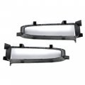Hecasa Grille Surrounds Compatible With 1967 Pontiac Gto Trim Replacement Abs Plastic Painted Black Pair