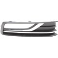 Fog Light Bezel Passenger Side For Volkswagen Passat 2016 2017 2018 2019 With Chrome Molding Pp Plastic Replacement Vw1039146 