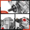 A-premium Power Steering Pump Compatible With Hyundai Sonata 2000-2005 Kia Magentis 2001-2006 Optima 2 4l Replace 21-5257
